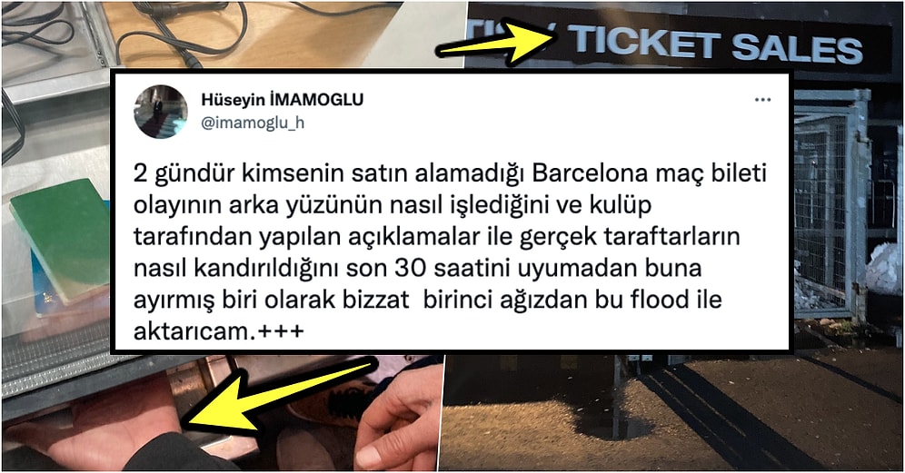 Barcelona Maçı Biletlerinin Nasıl Organize Şekilde Karaborsacılara Verildiğini Okurken İsyan Edeceksiniz!