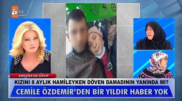 Müge Anlı'nın kapısını çalan Azime Akkor, 43 yaşındaki evli ve 3 çocuklu kızı Cemile Özdemir'e 1 yıldır ulaşamadıklarını ve Cemile'nin 18 yaşındaki kızı Özlem'in eşi Murat'la kaçtığını iddia etmişti.