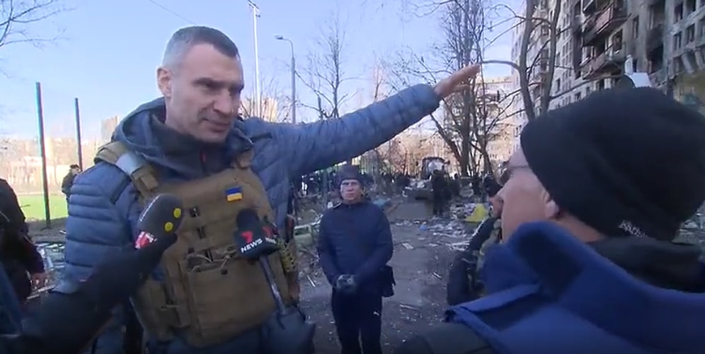 'Putin Sadece Askeri Hedefleri Vurduğunu Söylüyor' Sözüne Kiev Belediye Başkanı: 'Affedersiniz Ama Saçmalık'