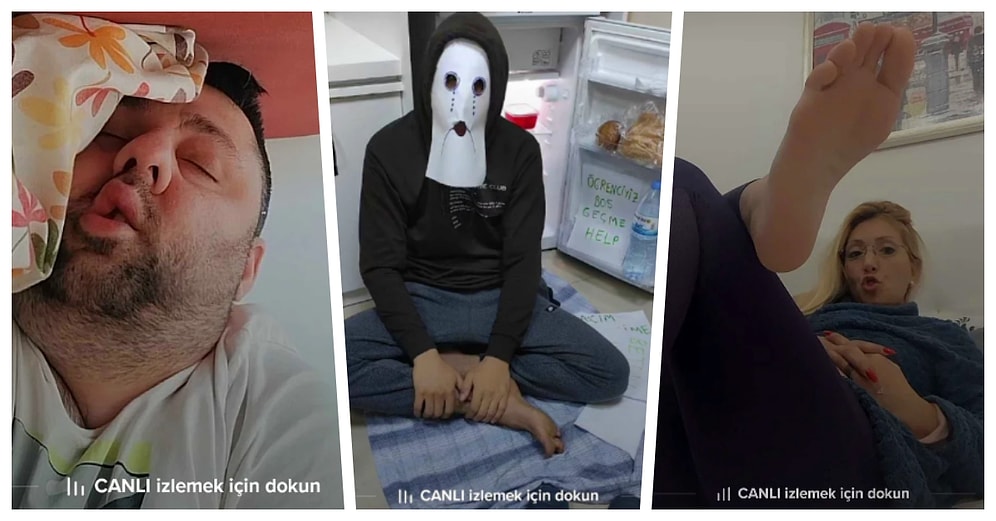 Gerçekle Rüya Arasında Kalmamıza Sebep Olarak Beynimizi Yakan En Absürt TikTok Canlı Yayınları