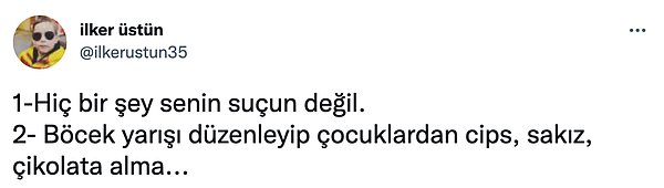 4. Böcek yarışı mı? 😱