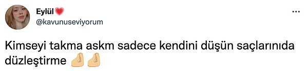 12. O saçlar mahvoluyor sonra.🥲