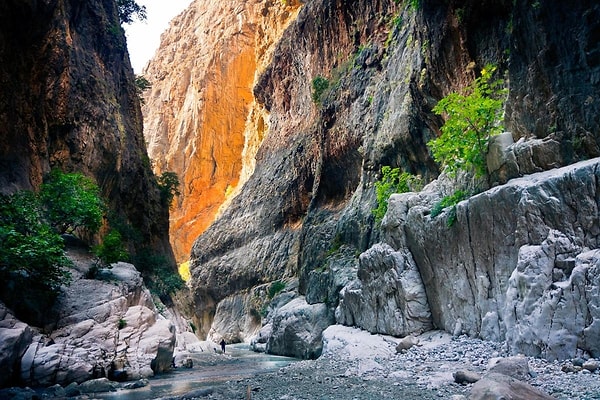 Saklıkent Millî Parkı'na giriş ücretli