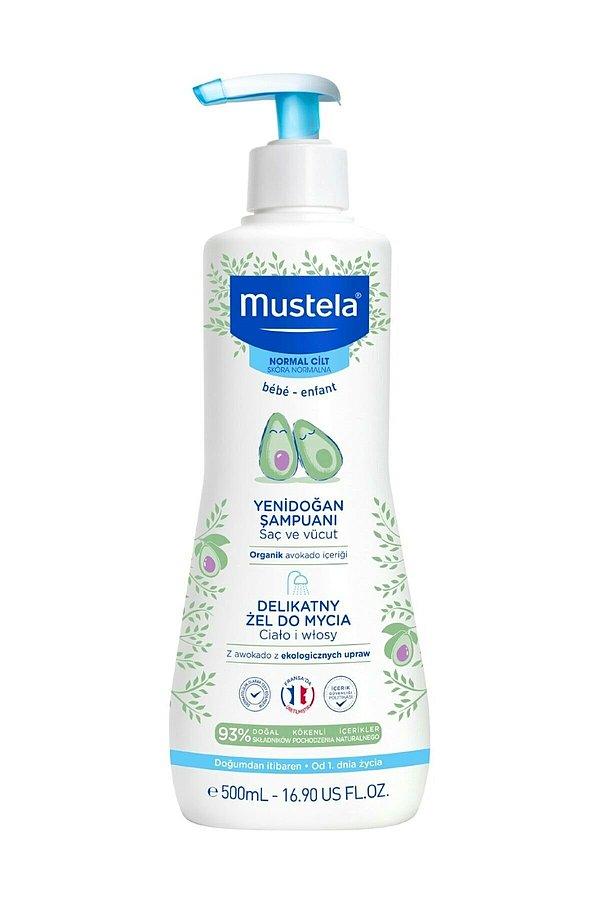 3. Mustela Gentle Cleansing Yenidoğan Saç Vücut Şampuanı