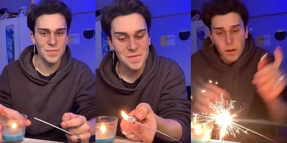 Yeni Hayatımın İlk Günü: Pozitif Enerji İçin Tütsü Sandığı Maytabı Yakan Gencin Şoka Girdiği Anlar