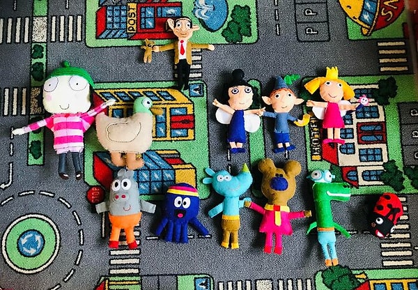 3. Я отказываюсь платить безумные деньги за мягкую игрушку. Поэтому я сделала несколько игрушек из фетра