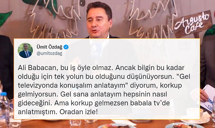 Ali Babacan, 'Suriyelileri Nereye Gönderiyorsunuz? Uluslararası Hukuk Var' Sözleriyle Gündemde