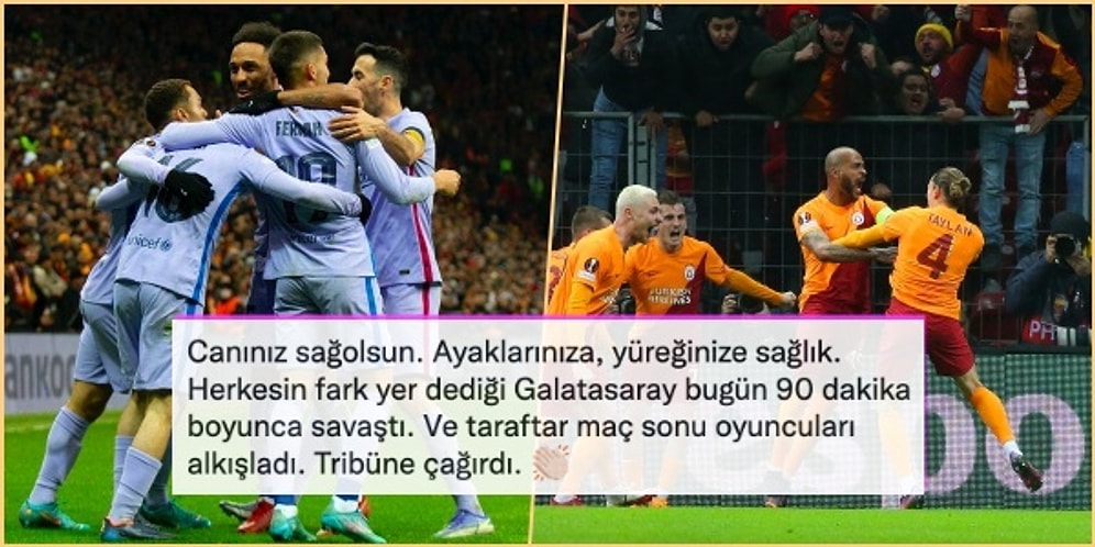 Canınız Sağ Olsun Aslanlar! Galatasaray, Dünya Devi Barcelona'yı Salladı Ama Yıkamadı: 1-2