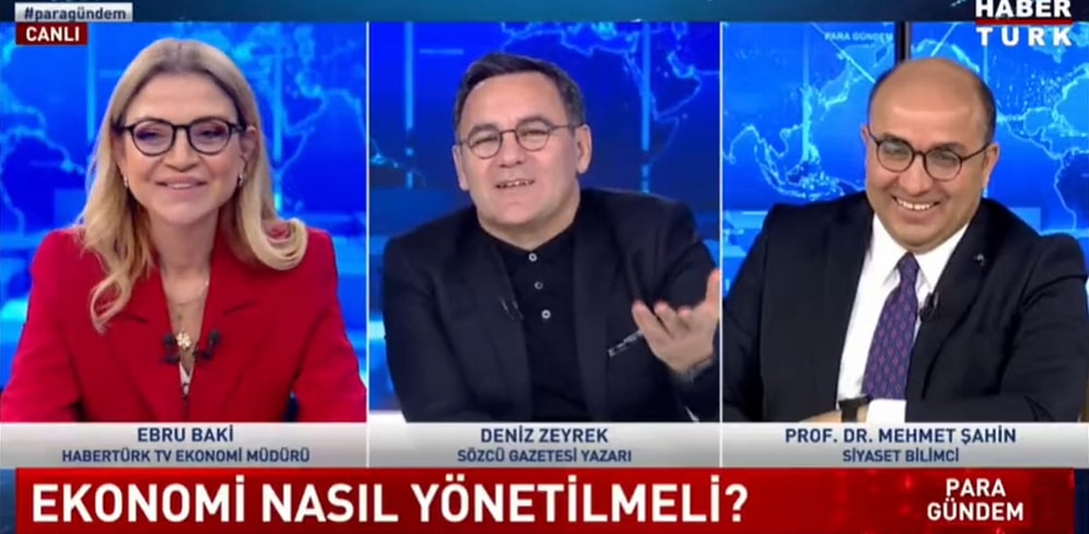 Habertürk'te Yine İlginç Anlar: Ebru Baki, 'Öyle Sadece Bakmakla Olmuyor, Göstermek Lazım' Dedi