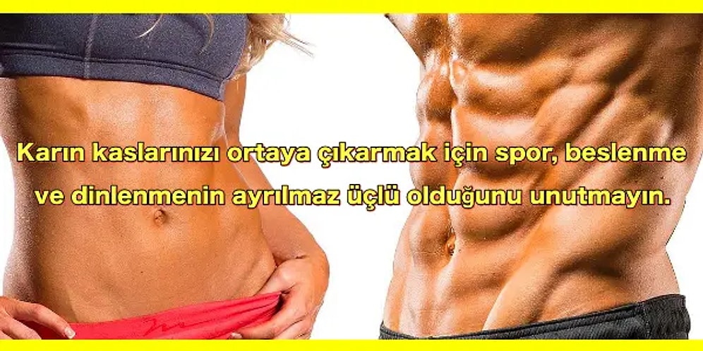 Karın Kası Nasıl Yapılır? Karın Kası Yapmanın Kolay Yöntemleri Nelerdir?