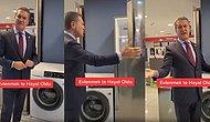 Türkiye Değişim Partisi Genel Başkanı Mustafa Sarıgül, Sinirini Bu Kez Buzdolabından Çıkardı