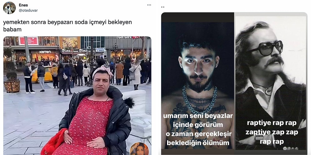 Fenomen Mükremin'in Göbeğinden Dantelli İç Çamaşıra Son 24 Saatin Viral Tweetleri