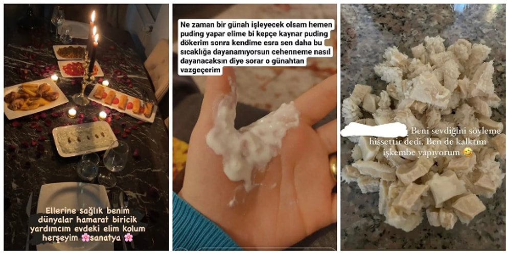 Yemek Fotoğraflarına Yazdıkları Kafa Yakan Açıklamalarla Dikkat Çeken Sosyal Medya Kullanıcıları
