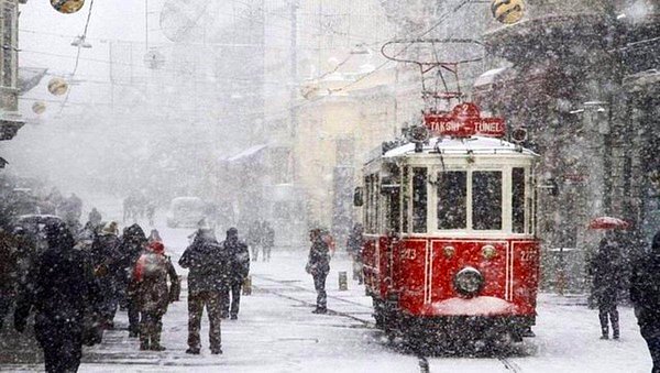 Bu yıl kışı çok fazla yaşayan İstanbul 2 defa yoğun kar yağışı ile karşılaştı.