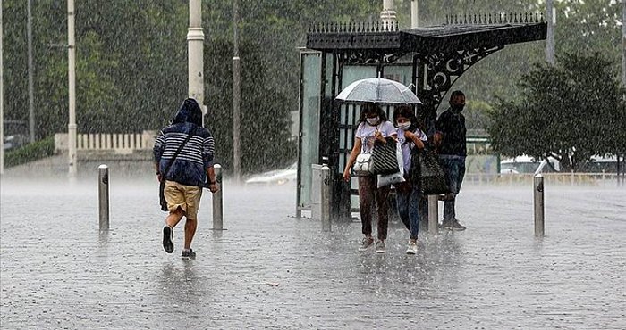 Meteoroloji'den Bazı İllere Sarı ve Turuncu Kodlu Uyarı