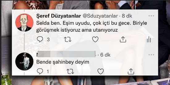 Eş Değiştirmek İçin Çift Arayan Adamı Fena Trolleyen Şeref Düzyatanlar'ın Son Bombası Kahkaha Attırıyor