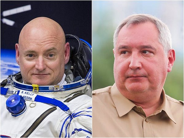 ABD’li emekli astronot Scott Kelly ile Rusya Uzay Ajansı Başkanı Dmitry Rogozin arasında kısa bir süre önce Twitter'da çetin bir tartışma yaşanmıştı.