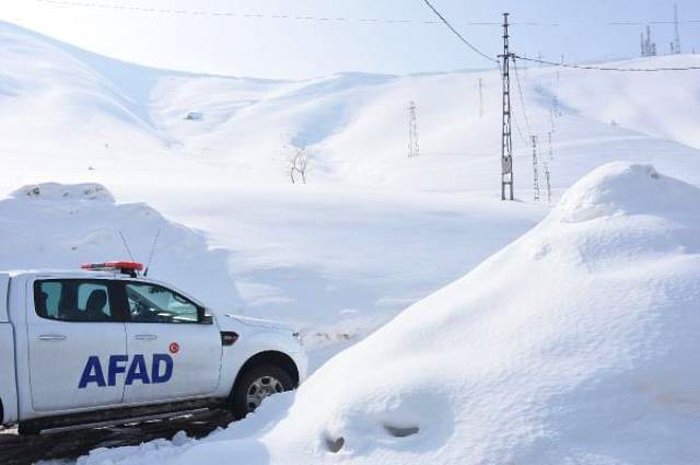 AFAD Açıkladı: 40 Ev Çığ Tehlikesi Sebebiyle Tahliye Edildi