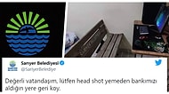 Belediye Bankını Oyuncu Koltuğu Niyetine Kullanan Vatandaşa Çağrı: Headshot Yemeden Yerine Koy!