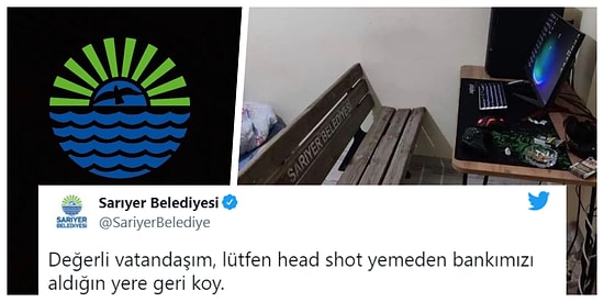 Belediye Bankını Oyuncu Koltuğu Niyetine Kullanan Vatandaşa Çağrı: Headshot Yemeden Yerine Koy!