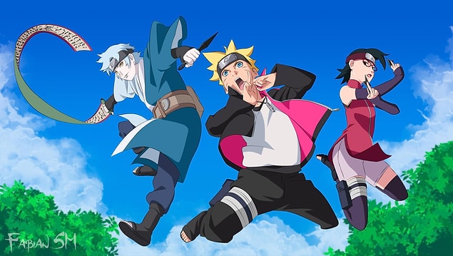 11. Boruto: Naruto Next Generations/Boruto: Naruto Sonraki Nesiller (2017)-IMDb: 7.3