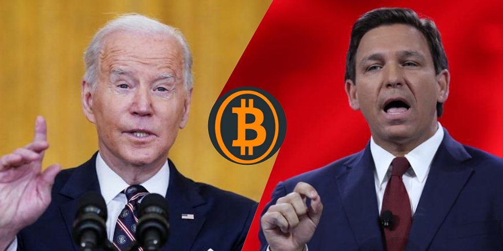 Biden vs DeSantis! Florida'da Vergi Ödemelerinde Kripto Paralar Yeni Bir Ödeme Yöntemi Olarak Tartışılıyor