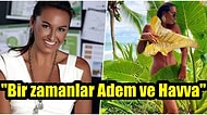 Memesini ve Cinsel Organını Yaprakla Kapatarak 'Adem ve Havva' Pozu Veren Eda Taşpınar Tepki Çekti!