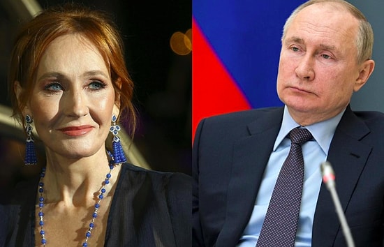 Harry Potter'ın Yazarı Rowling, Kendisini Savunan Putin'e Tepki Gösterdi