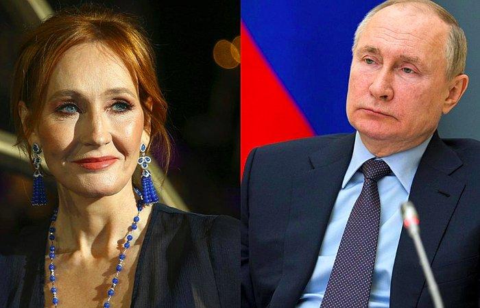 Harry Potter'ın Yazarı Rowling, Kendisini Savunan Putin'e Tepki Gösterdi