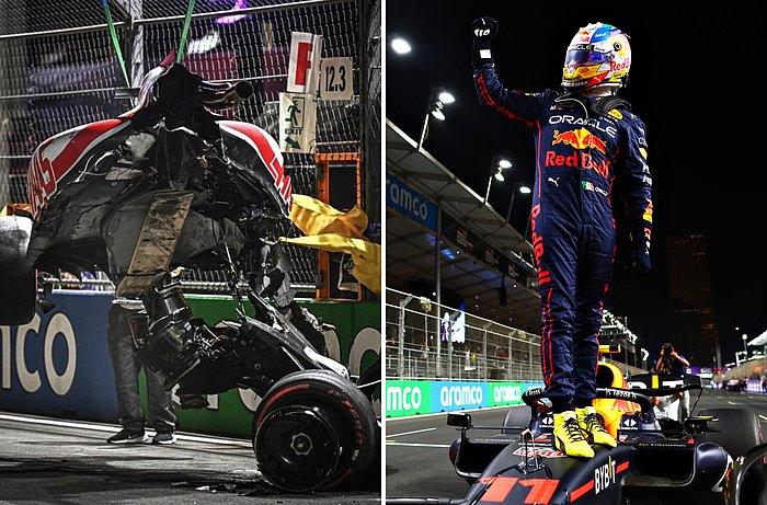 🏎️ Mick Schumacher'in Ölümden Döndüğü Arabistan Grand Prix'sinde Pole Pozisyonu Perez'in