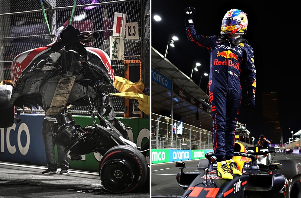 🏎️ Mick Schumacher'in Ölümden Döndüğü Arabistan Grand Prix'sinde Pole Pozisyonu Perez'in
