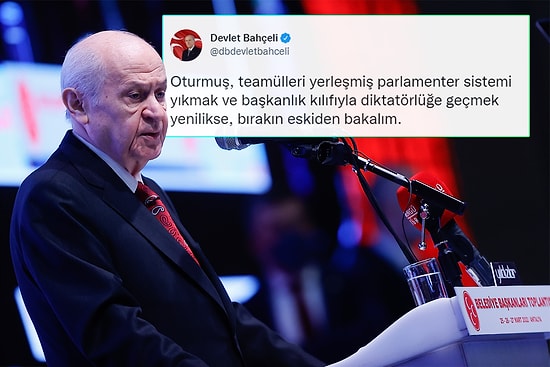 'Bukalemun Siyasetçi Olmadık' Diyen Bahçeli'ye O Sözlerini Hatırlattılar