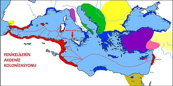 Şimdi Fenikeliler olarak adlandırılan denizci tüccarlar, 3 bin yıldan daha uzun bir süre önce kurulan Doğu Akdeniz şehirlerinde yaşıyordu.