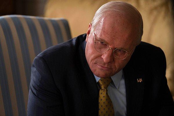 13. Christian Bale, Dick Cheney rolünde — Vice (2018)