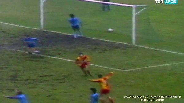 Galatasaray 9 - 2 Adana Demirspor (1983-1984 Sezonu)