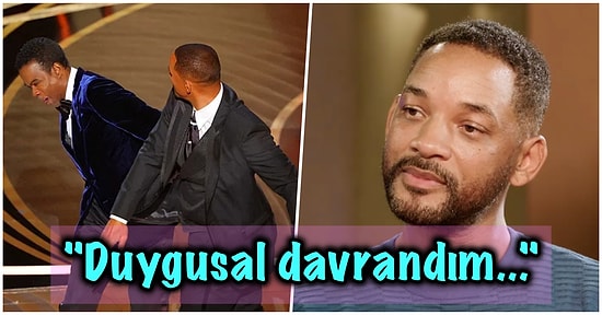 Oscar Gecesinde Attığı Tokatla Tüm Dünyada Sansasyon Yaratan Will Smith Chris Rock'tan Özür Diledi!
