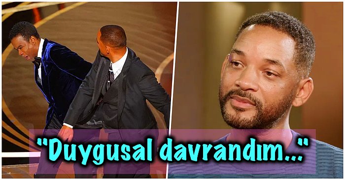 Oscar Gecesinde Attığı Tokatla Tüm Dünyada Sansasyon Yaratan Will Smith Chris Rock'tan Özür Diledi!