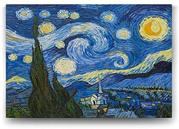 3. The Starry Night (Yıldızlı Gece) tablosu hangi ressama ait bir eser?