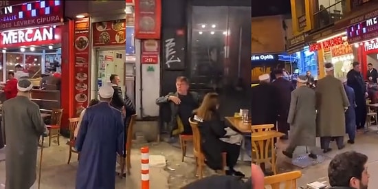 İçki İçen Gençlere 'Selam' Veren Tebliğciler, Bu Sefer de Kokoreççide Tebliğ Vermeye Çalışınca Tepki Topladı