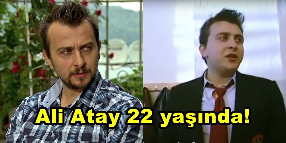 Leyla ile Mecnun'un Başarılı Oyuncusu Ali Atay'ın Rol Aldığı İlk Dizisindeki Hali Görenleri Şaşırtacak