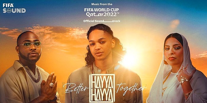 Trinidad Cardona, Davido ve Aisha'nın Seslendirdiği 2022 Dünya Kupası Şarkısı 'Hayya Hayya' Yayınlandı