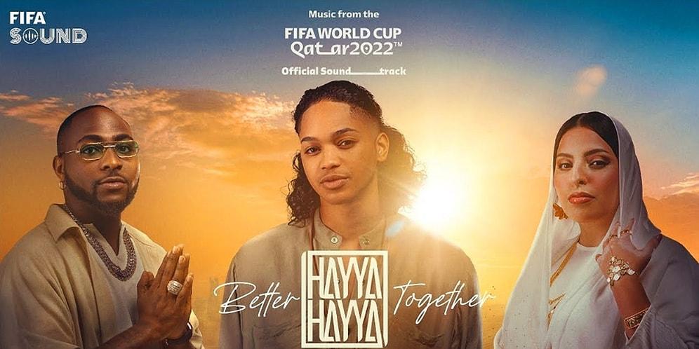 Trinidad Cardona, Davido ve Aisha'nın Seslendirdiği 2022 Dünya Kupası Şarkısı 'Hayya Hayya' Yayınlandı