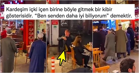 İçki İçenleri Uyaran Tebliğcileri Kovmanın Özgürlük Değil Kabalık Olduğunu Savunan Adam Tepkilerin Odağında