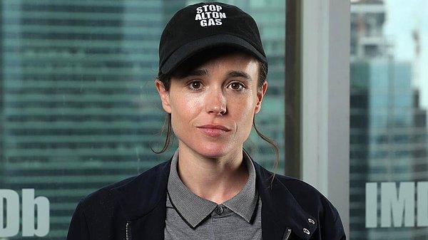 2. Ardından 2020 yılında cinsiyet ameliyatı geçiren Ellen Page ismini de Elliot Page olarak değiştirdi.