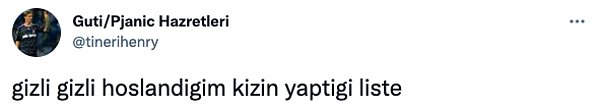 5. Sadece bir saniyeliğine bu listede olduğunuzu hayal edin...