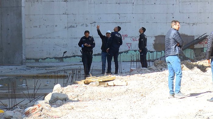 Site İnşaatında Korkunç Ölüm! Dengesini Kaybeden İşçi, 6. Kattan Beton Zemine Düştü