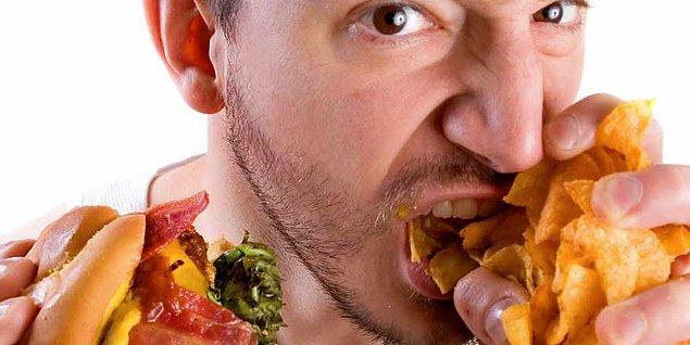 10. Yemek yerken ağız şapırdatılması.