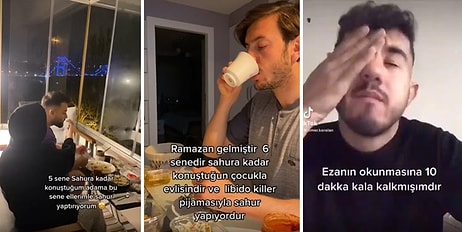 Ramazan'ın Gelmesi ile Mizah Denizlerine Yelken Açan TikTok Kullanıcılarından Sahur Paylaşımları