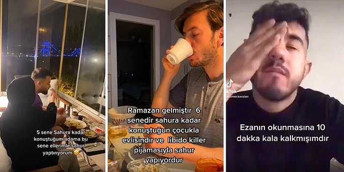 Ramazan'ın Gelmesi ile Mizah Denizlerine Yelken Açan TikTok Kullanıcılarından Sahur Paylaşımları