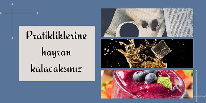 Hem Sıcak Hem de Soğuk İçeceklerle Arası Fazla İyi Olanlar İçin Şahane Seçenekler